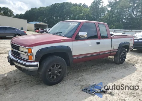 1991 Chevrolet Gmt-400 K1500 z USA, uszkodzony, nr VIN 2GCEK19K6M1210641